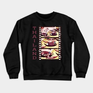 Thailand Historical Culture Illustration Crewneck Sweatshirt